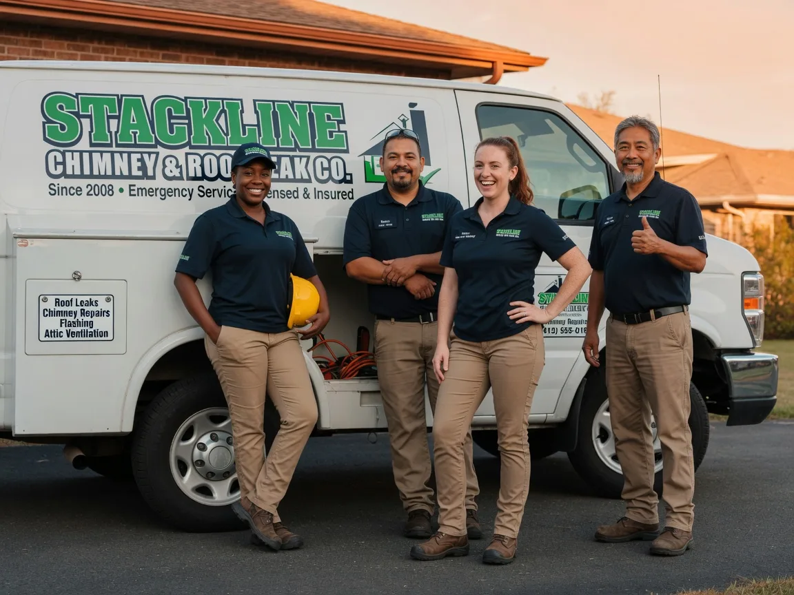 Chimney flashing repair company in Orr, MN